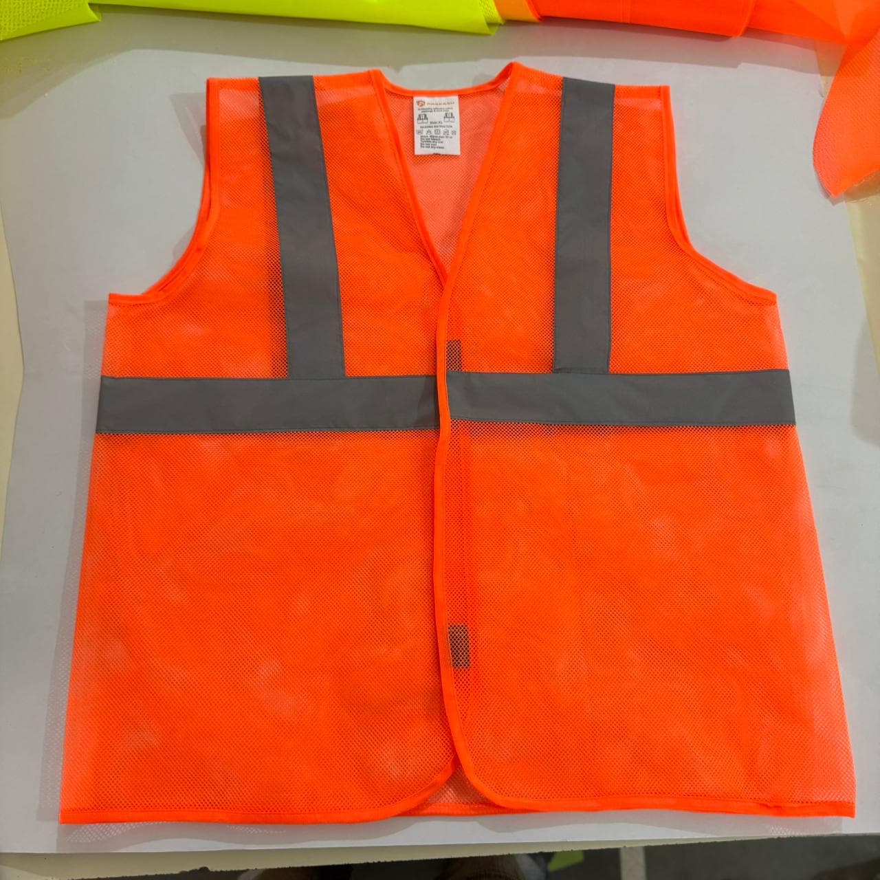 Orange Reflective Safety Vest