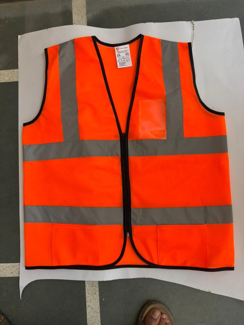 Orange Economy Safety Vest
